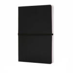 Everestus Agenda A5 coperta moale, 192 pagini cu liniatura, Everestus, SR, hartie, pu, negru (EVE08-P773-021)