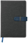 Everestus Agenda A5, 80 pagini, dictando, coperta cu aspect de jeans, Everestus, 9IA19266, Hartie, Albastru (EVE01-MO9679-04)