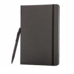 Everestus Agenda A5 standard cu pix stylus, 144 pagini, Everestus, SS, hartie, negru, lupa de citit inclusa (EVE08-P773-251)