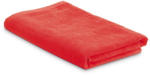 Everestus Prosop de plaja 150x75 cm, gentuta netesuta, Everestus, BH, catifea bumbac 320 g/m2, rosu (EVE07-98375-105) Prosop