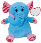 Kidonero Elefant de Plus, inaltime 20 cm, Kidonero, Colectia "Micul meu prieten", JPK052, poliester, albastru (EVE02-56-0502245)