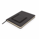 Everestus Agenda A5 deluxe cu buzunar pentru telefon, Everestus, JU026, poliuretan, negru (EVE08-P772-002)