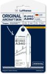 Aviationtag Lufthansa - Airbus A340 - D-AIHR