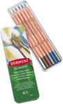 Derwent Set 6 creioane acurela, culori metalizate, Derwent Academy 98200 (98200)