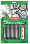 Derwent Set 12 creioane Grafit, calitate superioara 6B-5H, pentru artisti aspiranti, Derwent Academy 2305679 (2305679)