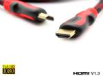 E-Kam HDMI Kábel 2.7 m nagy sebességű HDMI V1.3 apa-apa digitális A / V kábel, teljes 1080P