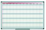 Bi-Silque Planner magnetic anual Bi-Silque saptamani/luni rama din aluminiu 60 x 90 cm (BSGA0361040)