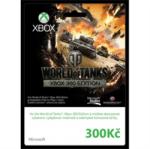 Microsoft World of Tanks Xbox 360 LIVE feltöltőkártya 300 cseh korona értékben - 300(MSXP419511) (MSXP419511)