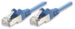 Intellinet patch kábel RJ45, Cat. 5e SFTP, 5m Kék - 100% réz (330657)