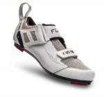 FLR F-121 triatlon-országúti kerékpáros cipő, SPD-SL, fehér, 43-as