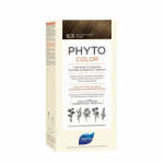 PHYTO Vopsea de par, PHYTO Phytocolor culoare par fara ammoniac 6.3 Dark Golden Blonde 50ml