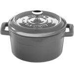 BAUSCHER Vas rotund cu capac din fonta 10cm (218250910000)