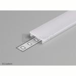 Topmet LED profil fedél "F" klikk opál 4000mm (A2160038)