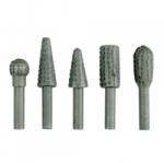 TOYA Set accesorii pentru slefuit si polizat Vorel 25450, 5 buc, cu tija