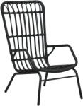 vidaXL Polyrattan kerti szék (48580/48581)