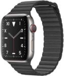 Viljar Loop Apple Watch bőr szíj fekete (KIFUTÓ) 40/41/42 MM