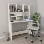 vidaXL Forgácslap íróasztal polcokkal 110x45x157 cm (800387/800388/800389)