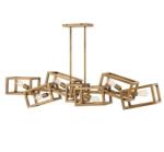Quintiesse Suspensie modernă din metal bronz Ensemble, 6x60W, E27, H: 485-1197mm, QN-ENSEMBLE6-BB (QN-ENSEMBLE6-BB)