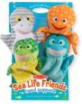 Melissa & Doug - Кукли за ръце за куклен театър - Морски обитатели