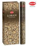HEM Betisoare Parfumate HEM Loban - 15 g - Rasina Purificarii Vedice - Incense Sticks - 1 Set