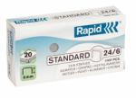 Rapid Capse 24/6, 1000 buc/cutie, Standard RAPID (519)
