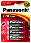 Panasonic Pro Power AA ceruza 1.5V szupertartós alkáli elemcsomag LR6PPG-4BP
