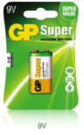 GP Batteries GP Super Alkaline 1604A (9V, block) tartós (1604A)