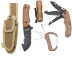 MFH Set Cutit, Briceag, Lanterna, accesorii Outdoor Coyote Tan MFH 45451R