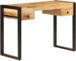 vidaXL Tömör mangófa íróasztal 2 fiókkal 110x50x77 cm (247400)