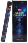 HEM Betisoare Parfumate HEM Seven Chakras - 15 g - Armonia Centrilor Energetici - Incense Sticks - 1 Set