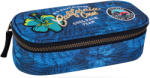 COOLPACK Penar școlar eliptic Cool Pack Campus - Badges G Blue (B62156) Penar