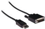 Nedis DisplayPort (M) - DVI-D (M) kábel 1m - Nedis [CCGP37200BK10]