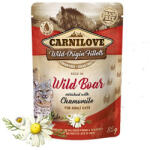 CARNILOVE CARNILOVE CAT vaddisznó kamillával 85g