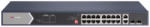  Hikvision DS-3E0520HP-E 20 portos Gbit PoE switch (225 W), 12 PoE+ / 4 HiPoE / 2 RJ45 + 2 SFP uplink port (DS-3E0520HP-E)