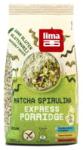 Lima Porridge Express cu matcha si spirulina fara gluten bio 350g Lima