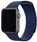 Viljar Loop Apple Watch bőr szíj kék (KIFUTÓ) 38/40/41 MM