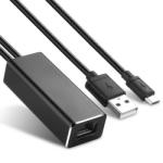Well Adaptor Chromecast cu alimentare USB la Ethernet 100Mbps (ADAPT-CHRC/USB-NW-WL) - sogest