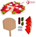 Classic World Дървен Кухненски комплект Пица с дъска за рязане - Classic World