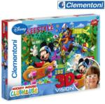 Mickey Mouse 3D пъзел 104 части Mickey Mouse Club House CLEMENTONI