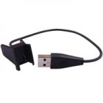 Fitbit Alta USB töltőkábel - Fekete (OEM) (8596311085611)