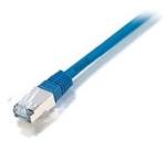 Equip S/FTP CAT6a Patch kábel 20m Kék (605639)