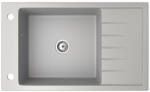  Gránit mosogató NERO Grande + szifon (szürke)