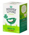 Higher Living Ceai verde - COCOS - eco, 20 plicuri, Higher Living