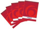 Herlitz Bloc notes cu spira X. Book, A7, 50 file, matematica, 10 buc/set Herlitz PCKHZ110734 (PCKHZ110734)