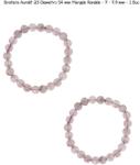  Bratara Auralit 23 Diametru 54 mm Margele Rondele - 7 - 7, 9 mm - 1 Buc
