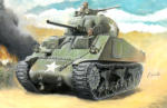 Italeri 15751 M4 SHERMAN 75mm 1: 56 (8001283157513)