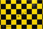 ORACOVER kockás sárga-fekete (43-033-71-10)