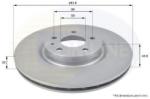 COMLINE Disc frana FIAT PRATICO platou / sasiu (263) (2010 - 2016) COMLINE ADC1805V