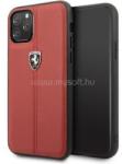 Ferrari iPhone 11 Pro függőlegesen csíkozott piros keménytok (FEHDEHCN58RE) (FEHDEHCN58RE)