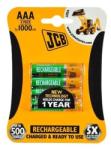 Solight JCB-HR31000RC-4B - Tölthető elem AAA NiMH/900mAh/1, 2V, 4db JCB-HR31000RC-4B (SL0327)